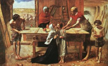 Sir John Everett Millais : Christ in the House of His Parents
